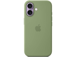 Funda APPLE iPhone 17 Silicona con Magsafe (Musgo)