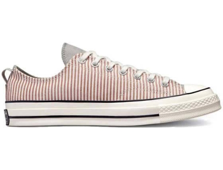 Zapatillas CONVERSE Chuck 70 Crafted Stripe Unisex (37.5 - Rojo)