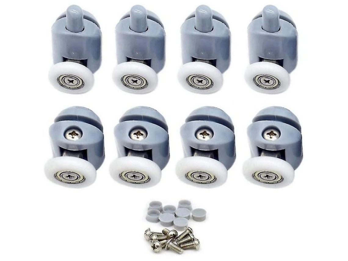 2026-ruedas Para Puerta De Ducha 8 Piezas Ruedas Deslizantes Para Enclosure De Baño 23mm Diámetro