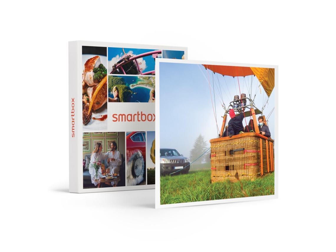 Caja Regalo SMARTBOX Toledo desde el cielo: 1 paseo en globo con brindis y desayuno para 2