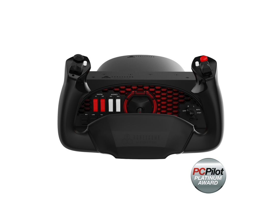 Controles De Vuelo Honeycomb Alpha – Volante Y Panel De Interruptores – Pc