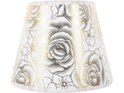 Pantallas De Lámparas De Mesa Con Efecto Degradado En Plata Rosa Y Cubierta De Lámpara Hueca.