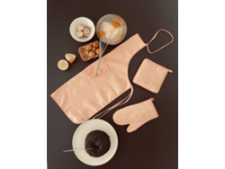 Conjunto De Delantal ILMH BY I LOVE MY HOME 3 Piezas - Coral Liso