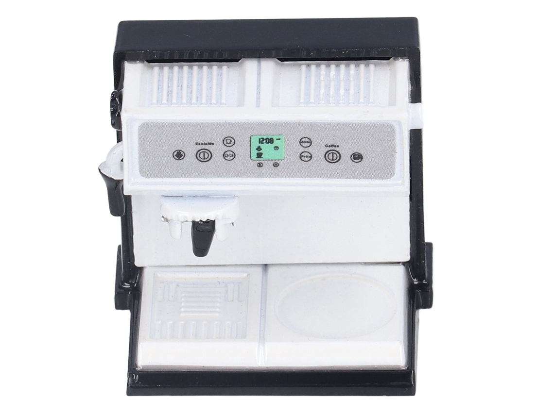 Dan26-juguete Cafetera Mini Simulación Mueble Accesorios Casa Muñeca Cocina Jugar Pretend Niños