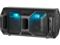Altavoz portátil estéreo Rage Defender negro de 50 W