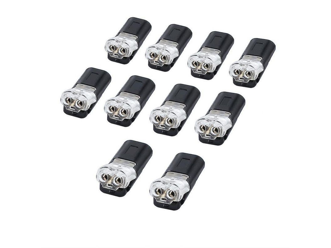 10 Conectores Terminales De Enchufe A Presión Para Cables De Coche De 12 V, 0,34-0,75 Mm Awg, 22-18, Cobre, 9 A, Ul94v-0