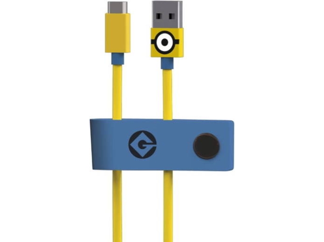 Cable TRIBE Minions (USB - Micro-USB - 1.2m - Amarillo)