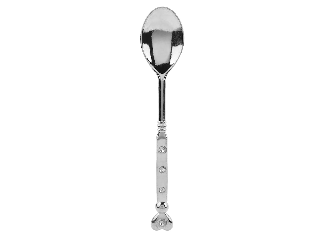 Cuchara de té de diseño elegante, material de aleación de zinc de la más alta calidad, mejora tu experiencia de té y café, estilo retro noble para