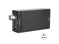 Convertidor Hdmi A 3g Sdi Profesional, Adaptador De Audio Y Vídeo De Alta Definición, 110-240 V, Negro, Enchufe