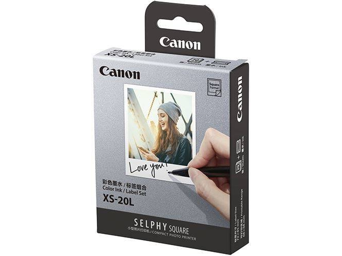 TINT. CANON XS-20L PACK 3 + PAPEL 20 FOL