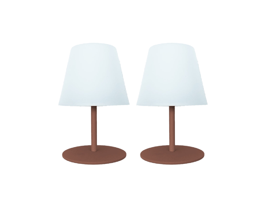 Juego de 2 lámparas de mesa H16cm TWINS LUMISKY