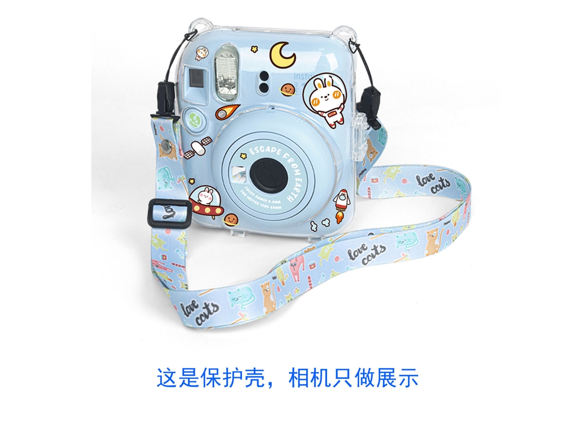 Compatible con el estuche/bolso para cámara Instax Mini 12 y el estuche protector estilo 3 Yunzii Mini 12.