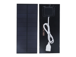 Panel Solar De 2,5 W, 188 X 78,5 Mm, Cargador Portátil De Alta Eficiencia Para Baterías De 3,7 V A 5 V.