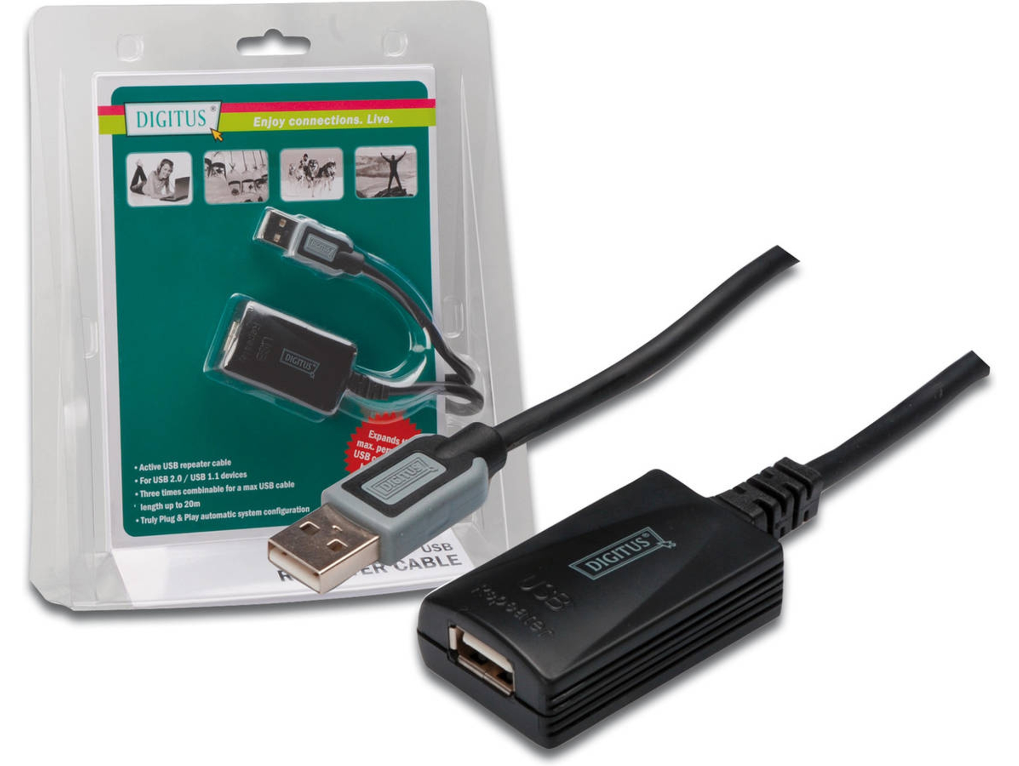 Cable USB DIGITUS (USB)