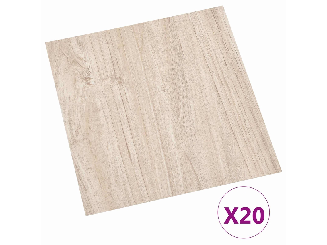 Maison Exclusive - Tablones De Suelo Autoadhesivos 30,5 X 30,5 Cm 20 Pcs Pvc