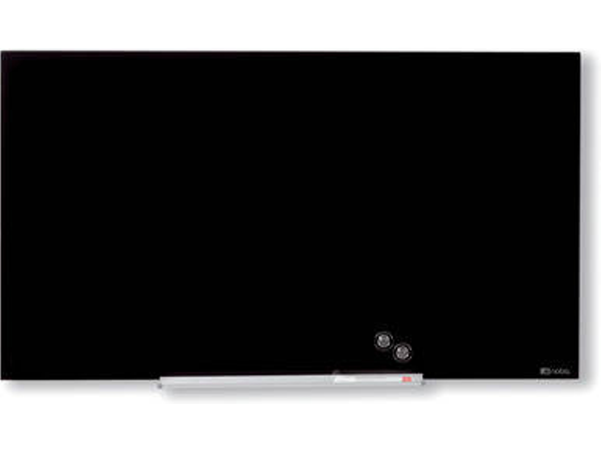 Pizarra Blanca NOBO Diamond Negro (993x559mm - Cristal - Magnético: Sí)