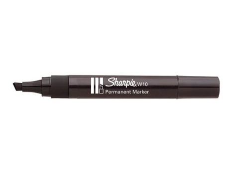Marcador Permanente Sharpie W10 Preto