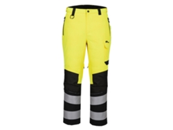 Pantalón De Trabajo Alta Visibilidad Expedition Ev4 | Térmico Impermeable Amarillo/negro / S