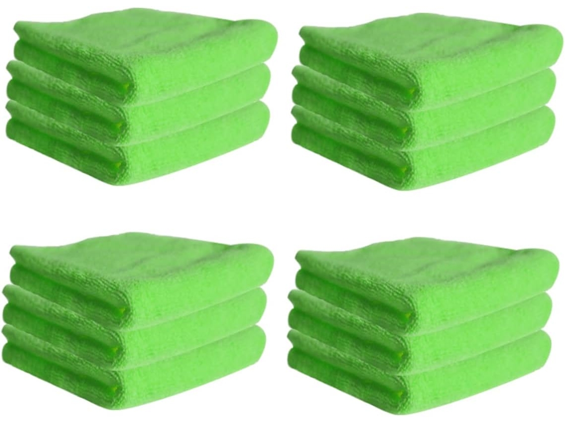 Paños de cocina de microfibra (paquete de 12), antiadherentes, duraderos y descontaminantes - Vayotoy