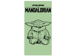 Toalla de playa de algodón de Star Wars Mandalorian B.active