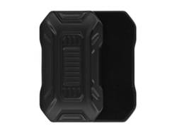Brinquedo De Alívio De Estresse Push Card Slider Magnético Liga De Zinco Som Crisp Preto