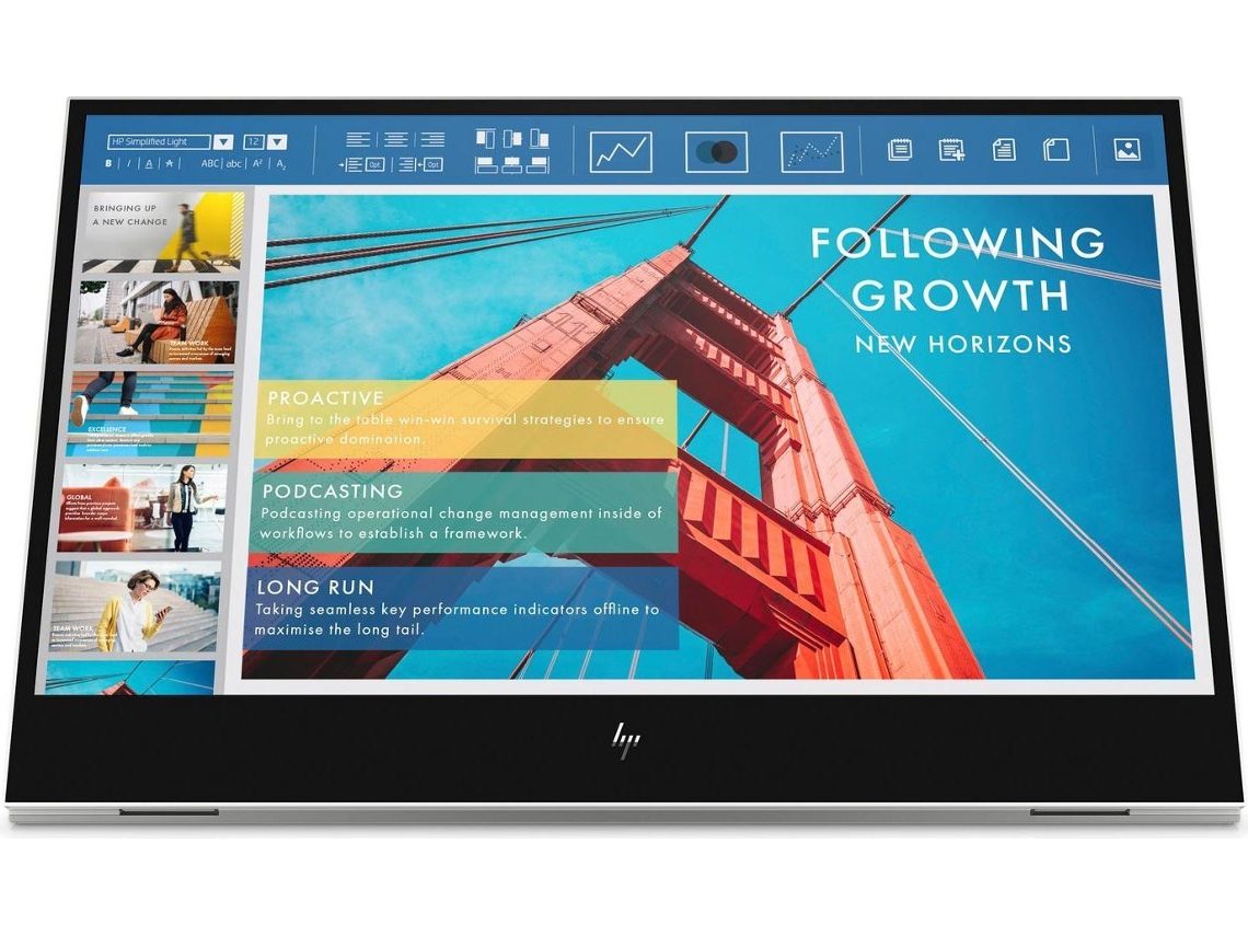Pantalla de computadora hp e series e14 g4 35,6 cm 1920 x 1080 píxeles full hd led blanco (1b065aaac3) HP (14)