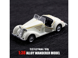 Modelo De Coche De Metal Fundido A Presión A Escala 1/38, Coche De Juguete Realista