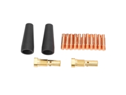 Kit De Boquilla Sin Gas Flux Core K3493-1 Con Electrodo De 1 Mm (0,039 Pulg.) Para Equipos De Soldadura Mig Fc90/80gl.