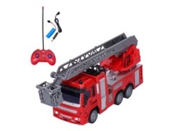Camión De Bomberos Con Control Remoto, Luces Y Sonidos, Juguete De Simulación, Modelo Para Mayores De 6 Años.