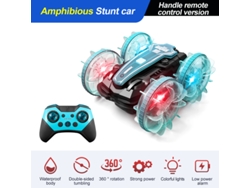 Coche RC anfibio impermeable, coche acrobático, rotación de 360°, derrape y conducción bidireccional, ideal para jugar en piscinas y al aire libre. Aeuzwr