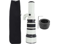 Lente Telefoto, Lente Telefoto De 500 Mm F6.3 En Aleación Y Vidrio Óptico Con Estructura Metálica Para