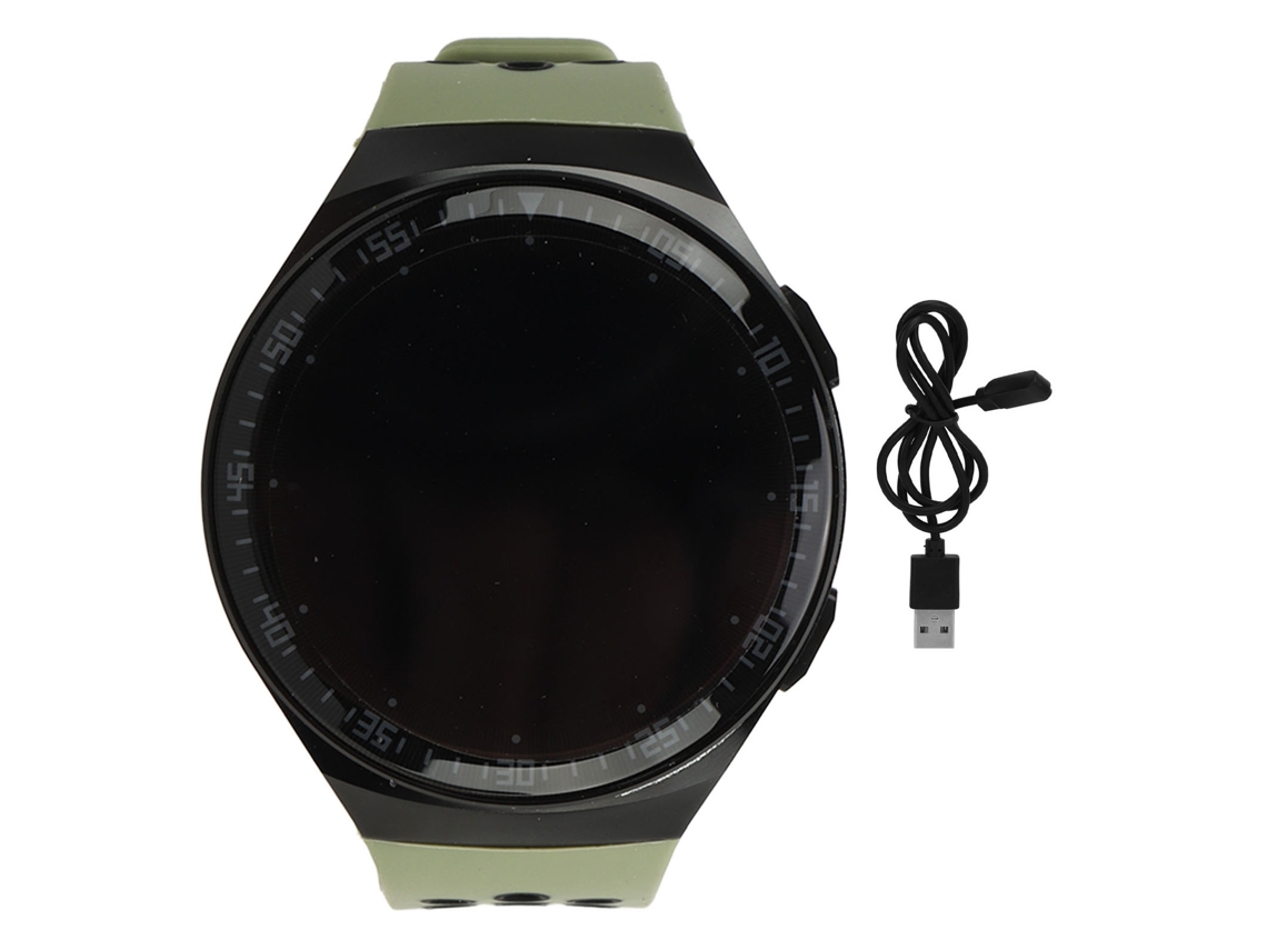 Reloj Inteligente Deportivo Digital Para Hombre Con Bluetooth, Pantalla Hd De 1,28 Pulgadas, Clasificación Ip67 Y Reproducción De Música - Verde