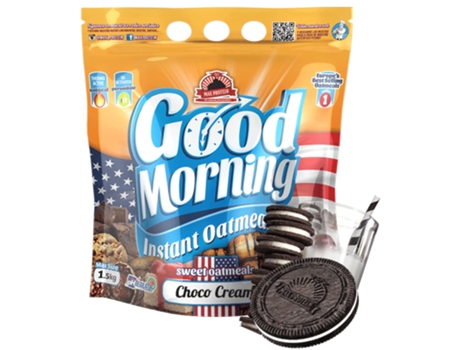 MAX PROTEIN Good Morning Instant Harina Avena 1,5 kg Nuez Choc