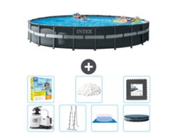 Piscina Tubular INTEX 26340GN-CB49 (47241 L - 732x132cm)