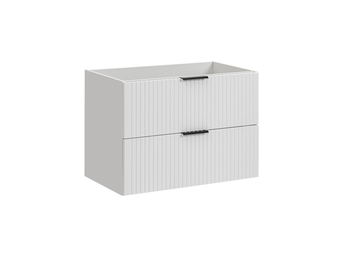 Armario Bajo Lavabos FURNLUX Adel (Blanco, Madera Contrachapada - 80X46X57 Cm)