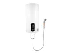 Calentador de agua eléctrico, capacidad de 50 l, pantalla digital, color blanco OEM