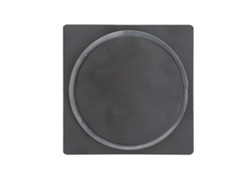 Desagüe de suelo de acero inoxidable con pedal antirreflujo Desodorante negro