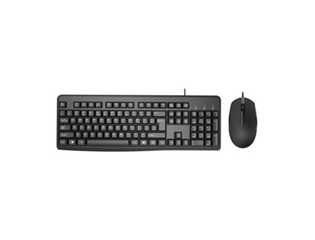 Juego de Diseño de Teclado con Cable 104 Teclas Textura Suave Mejorar la Eficiencia ABS Oficina Escuela USB Teclado con Cable Juego de Ratón Acceso...