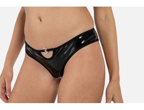 Tanga Dark Desire Con Abertura En La Entrepierna Negro CHRISTINE