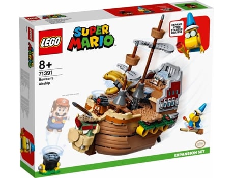 LEGO Super Mario: Set De Expansion Fortaleza Aerea De Bowser (8 - 1152 piezas)