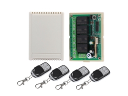 Yncm-interruptor De Relé Con Control Remoto Inalámbrico 4 Vías