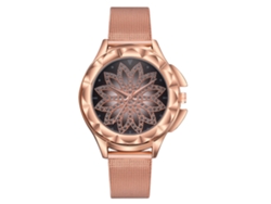 Reloj De Pulsera Analógico De Cuarzo De Lujo Para Mujer Con Correa De Aleación: Elegante Para Negocios.