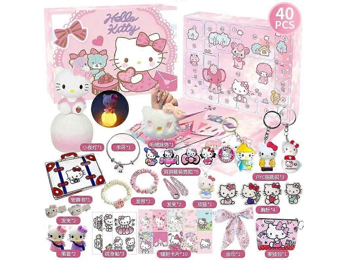 Sanrio Kuromi My Melody Hello Kitty Calendario De Adviento Navideño Caja Sorpresa Musical St 42