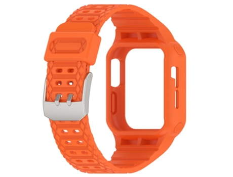 Correa de TPE para Apple Watch Series 8/7 41mm/6/5/4/SE/SE (2022) 40mm/3/2/1 38mm - anaranjado