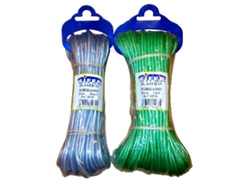 Cuerda plastico forrado 4 mm x   10 metros blanco bf10