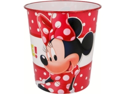 Cesta de Papel MINNIE MOUSE 62372 Blanco (22,5 x 21 x 21 cm)