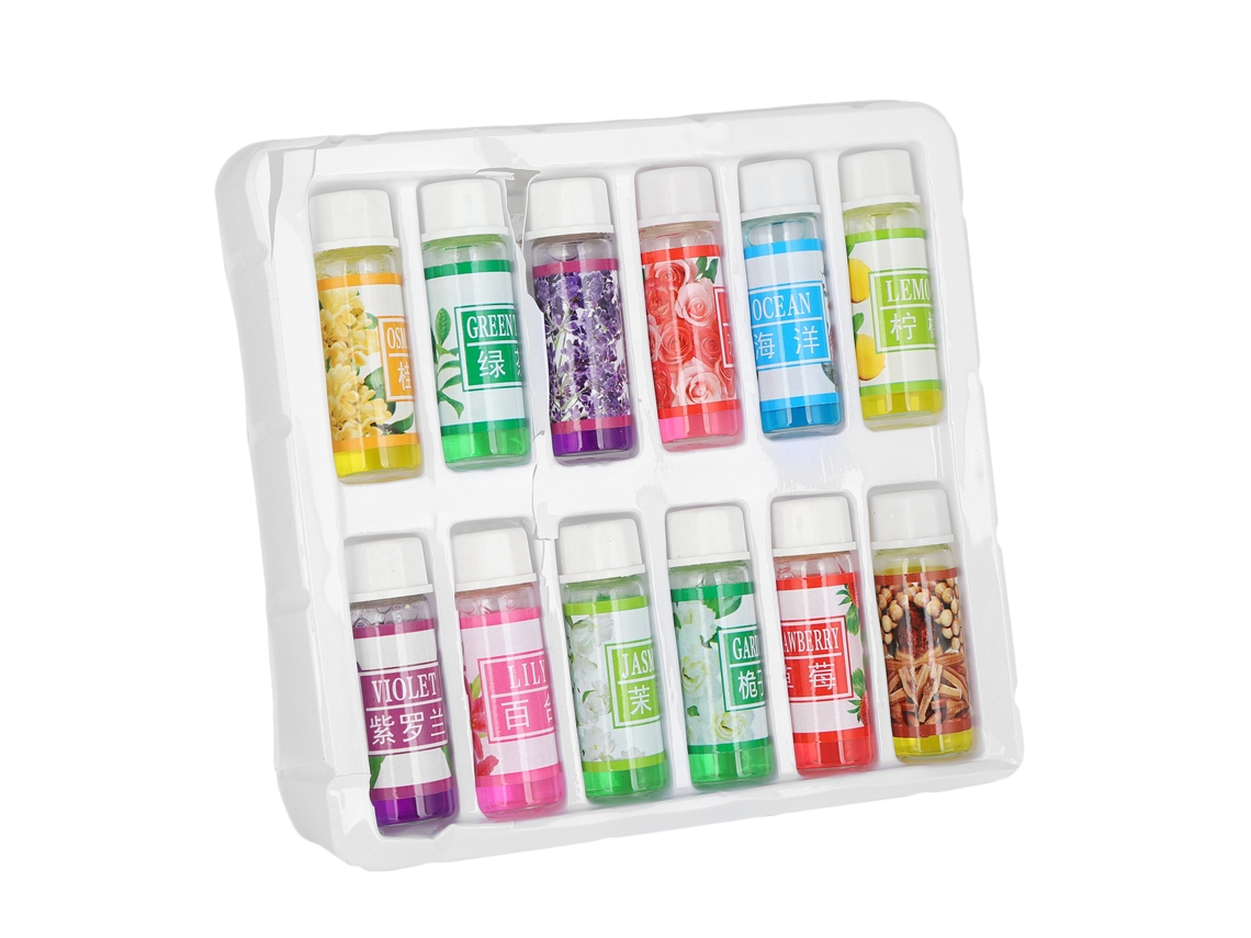 12pcs Aceites Esenciales De 5ml Para Aliviar La Fatiga Y Mejorar El Sueño