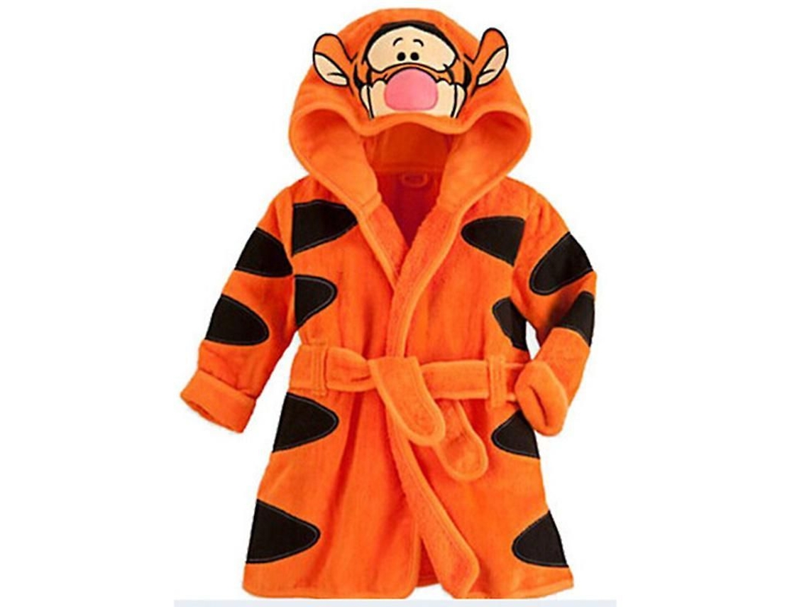2026-bata De Felpa Con Capucha Para Niños Niñas Ropa De Noche Cálida Pijama Suave Para Edades 1-6 Años