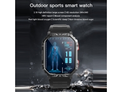 Reloj Inteligente Con Llamadas Bt Resistente Al Agua Ip68 Rastreador De Salud Y Fitness Deporte Al Aire Libre