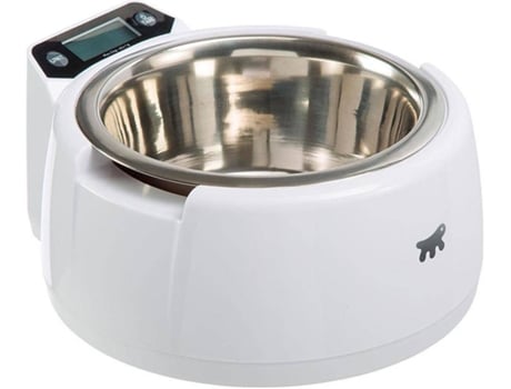 Comedero para Perros y Gatos FERPLAST Optima con balanza digital (20 x 21,3 x 9,6 cm)